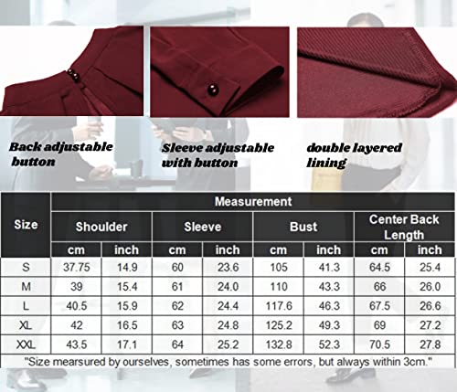 Soteer Chiffon Tops Womens Casual Long Cuffed Sleeve Solid Color Blouse Shirts, Black, Large #TOP5