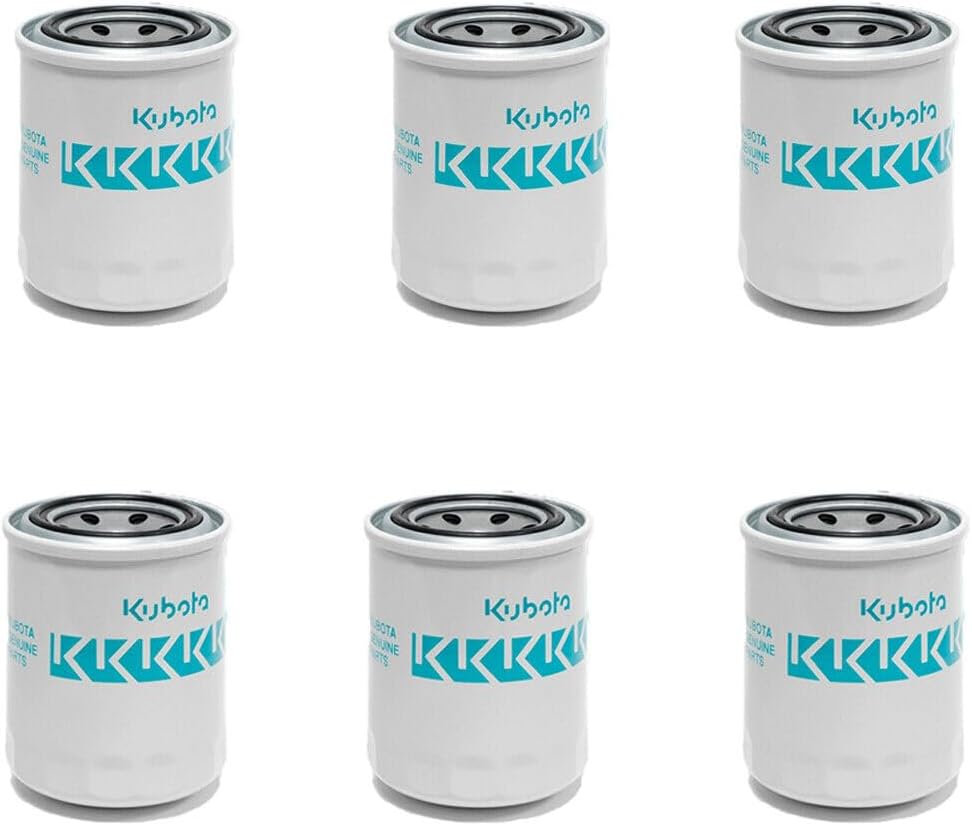 6 Pack Genuine OEM Kubota Oil Filters HH16032093 Automotive