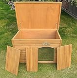 Pets Imperial® Haustiere Imperial® Extra Large Isolierter Norfolk Hölzerner Hundhütte mit Stützschienen und abnehmbarem Fußboden für einfache Reinigung - 6