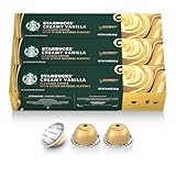 Starbucks by Nespresso Vertuo, Vanilla Flavored Coffee, 30-count Coffee Pods, Brews 7.8 oz.