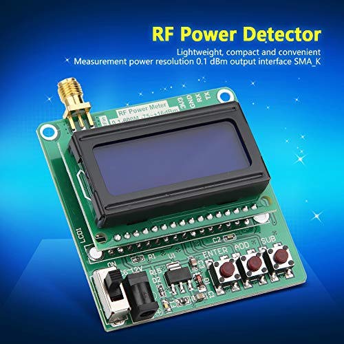 Rf Power Meter, 1-600Mhz -60～-5 Dbm Settable Power Attenuation Digital Display Of Signal Strength, Rf Logarithmic Detector Amplifiers #TOP1