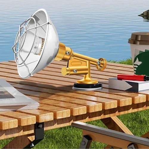 Chauffage de camping extérieur portatif pour garage et terrasse