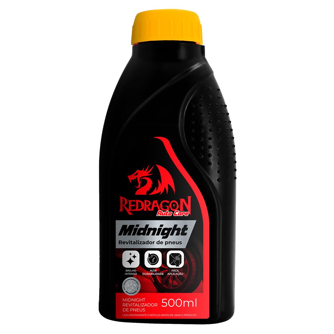 REVITALIZADOR DE PNEUS REDRAGON AUTO CARE MIDNIGHT 500 ML | Amazon