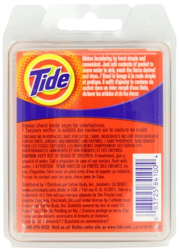 Tide Travel Sink Packets, 3-Count #TOP2