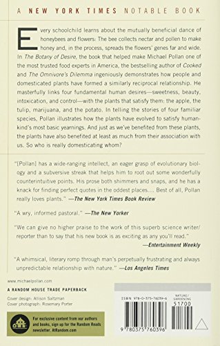 The Botany of Desire: A Plant's-Eye View of the World 518DSP1yUJL. SL500 - The Botany of Desire: A Plant's-Eye View of the World