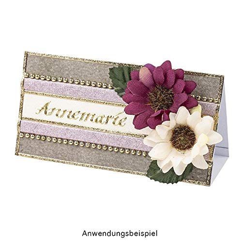 Fiori Artificiali Decorativi Ideen Mit Herz - Diametro 4-5cm, Per Centrotavola E Decorazioni - Foto 3