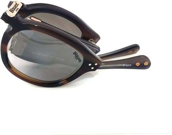 Occhiali da Sole Blauer 80° Anniversario Tipo 1 Unisex Havana Chiaro  Pieghevole Lenti Specchiate grigio Sfumato BL525 04 49-24-145 : Amazon.it:  Abbigliamento