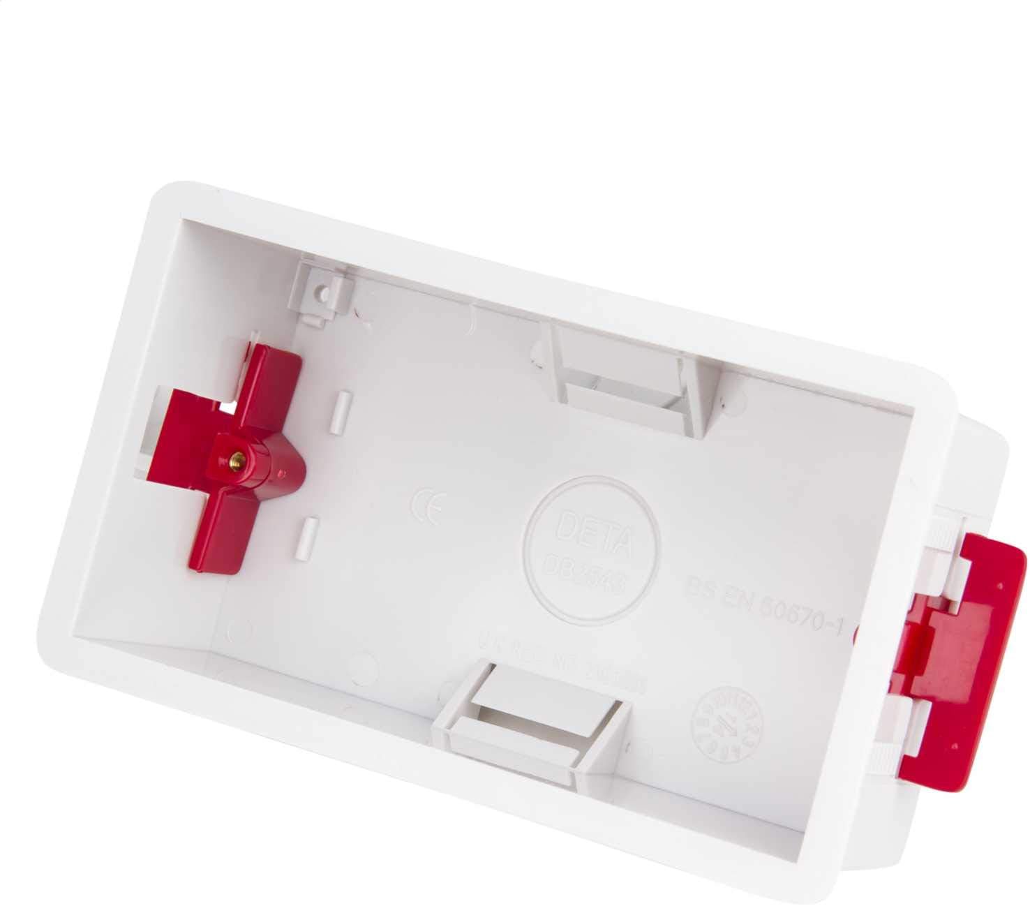 2 Gang Dry Lining Box 35mm