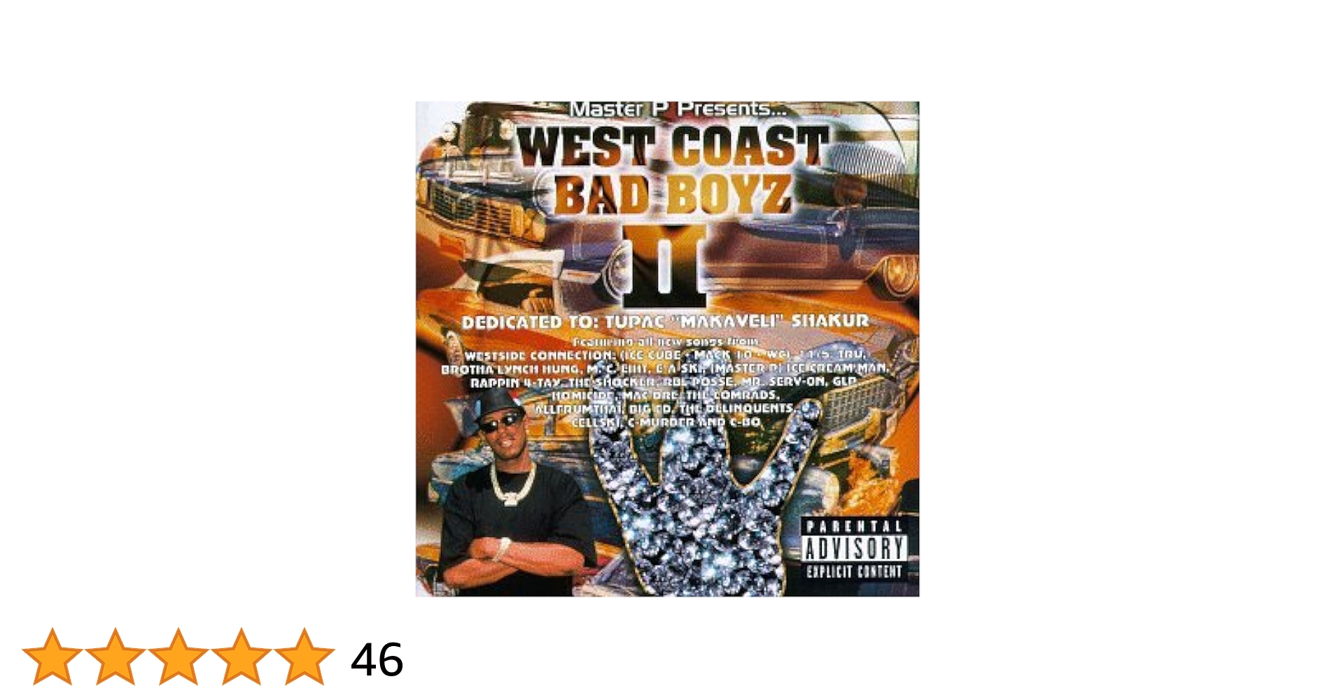 Various - West Coast Bad Boyz II: Dedicated to Tupac