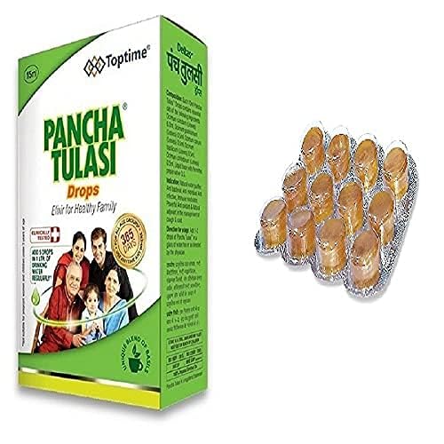 Deltas Panch Tulsi Drops 15 ml with Lozenges 1×12 (Pack of 1) (B0CGHR8VJ8) Amazon Price History, Amazon Price Tracker