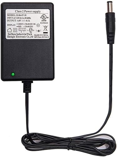 Cargador de batería de 6 voltios para juguetes de paseo de 6 V para niños, cargador de coche para Wrangler SUV Kid Trax Dynacraft Toy Car 6 V