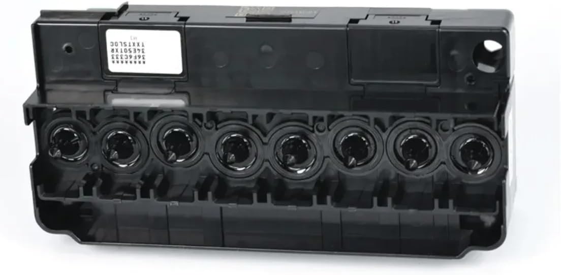 Underside of DX5 Printhead showing damper connections