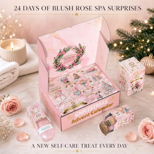 Image of Exun Advent Calendar 2026 Adult Women & Teens - 24 Days Christmas Countdown