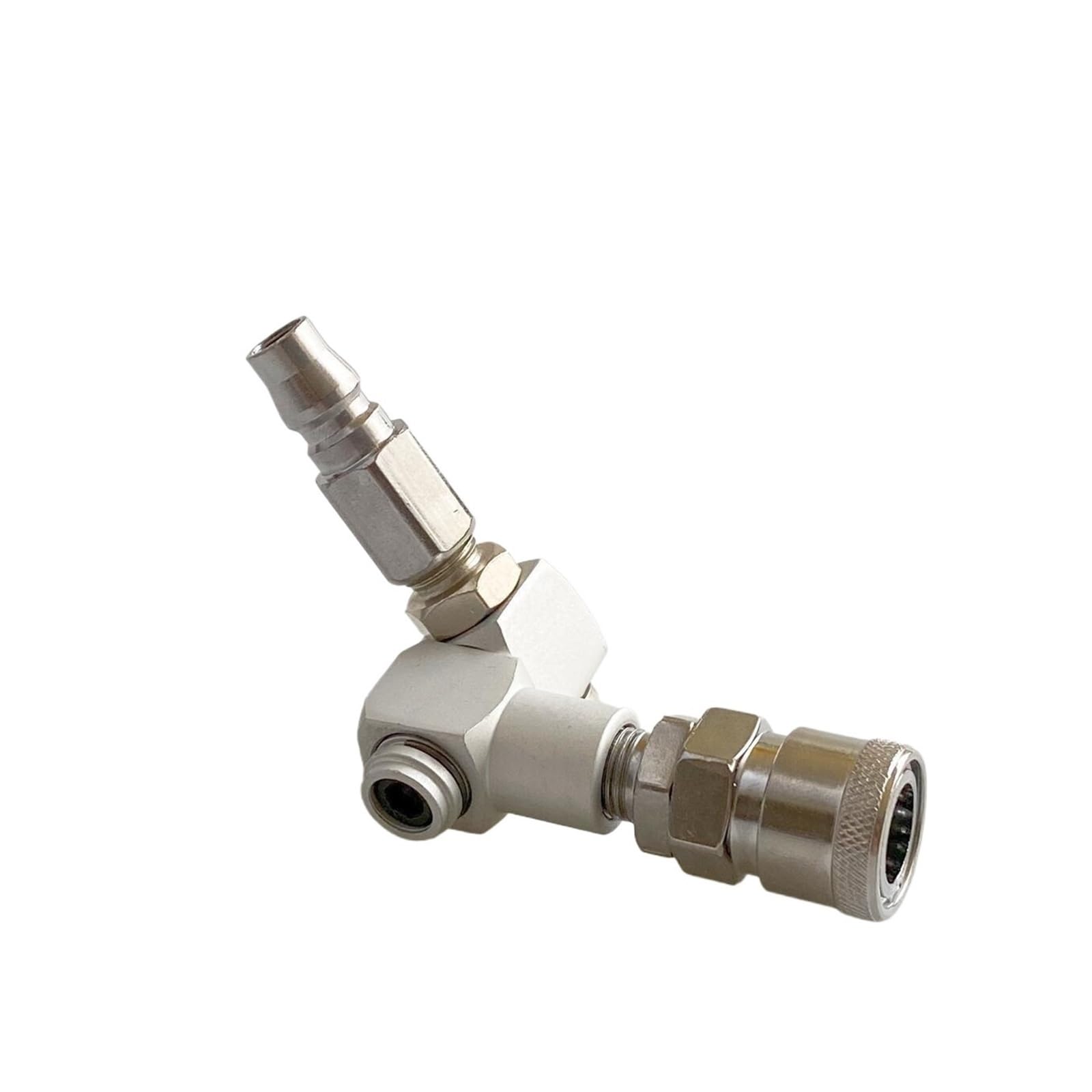 Rotatable Pneumatic Connector Air Tool Hose Fitting Coupler Europe & C-Type Adaptor with DN8 G1/4 Thread(C Type Coupler)