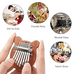 Mini Kalimba Pouce Piano Portable Poche Pouce Piano pour Enfants Cadeau Exquis Bois Massif Doigt Piano Portable Marimba… - Les Beatles, Paul McCartney, John Lennon, RIngo Starr, George Harrison Mini Kalimba Pouce Piano Portable Poche Pouce Piano pour Enfants Cadeau Exquis Bois Massif Doigt Piano Portable Marimba… – Image 5
