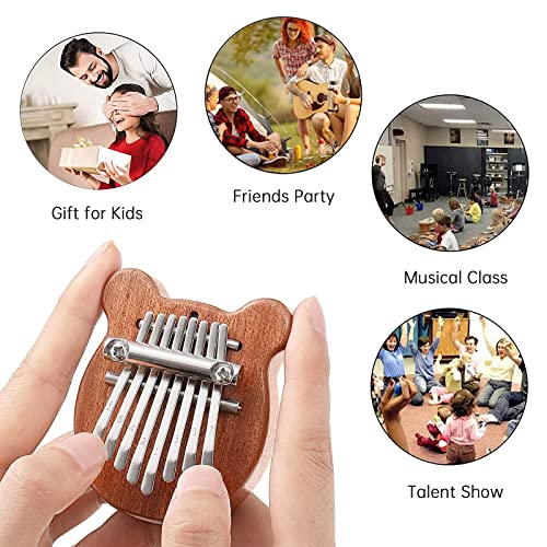 Mini Kalimba Pouce Piano Portable Poche Pouce Piano pour Enfants Cadeau Exquis Bois Massif Doigt Piano Portable Marimba… - Les Beatles, Paul McCartney, John Lennon, RIngo Starr, George Harrison Mini Kalimba Pouce Piano Portable Poche Pouce Piano pour Enfants Cadeau Exquis Bois Massif Doigt Piano Portable Marimba… – Image 6