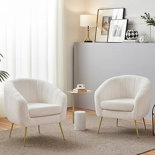 Sillón Barrel Plegable Beige miniatura 2