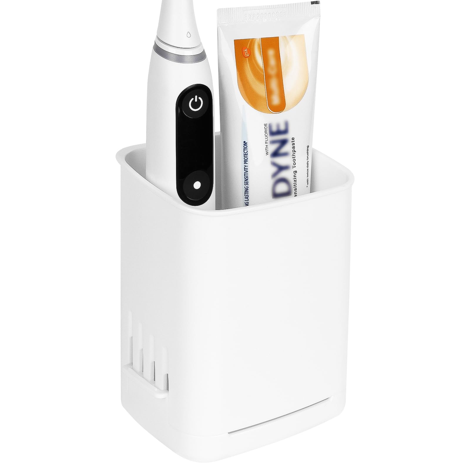 Support brosse à dents électrique autocollant et organisateur mural étanche