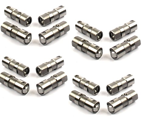 Roller Lifter Set of 16 Lifters compatible with 2001-2010 Ford 6.0L 6.4L 7.3L