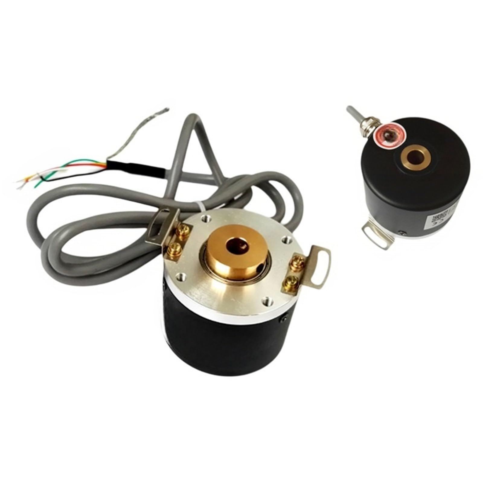 Codificador rotatorio incremental de eje hueco serie GHH52 8 mm Opciones 100/500/1000/1024/5000 PPR disponibles codificador de ángulo incremental(Push-Pull Circuit,2500)