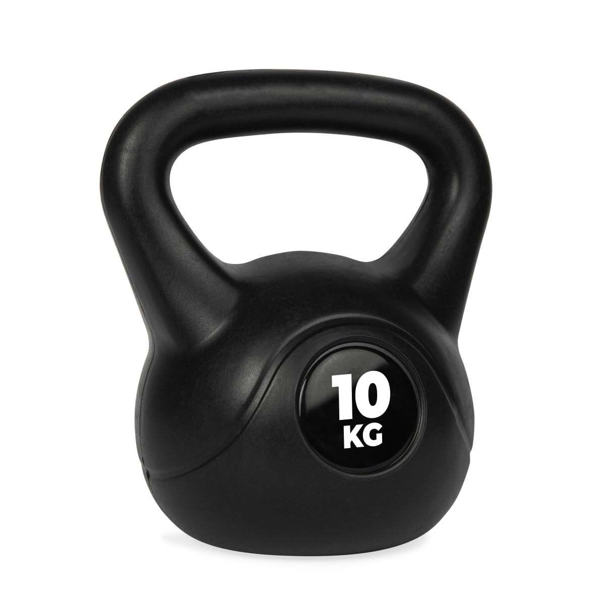VirtuFit Kettlebell in PVC – 10 kg – Nero