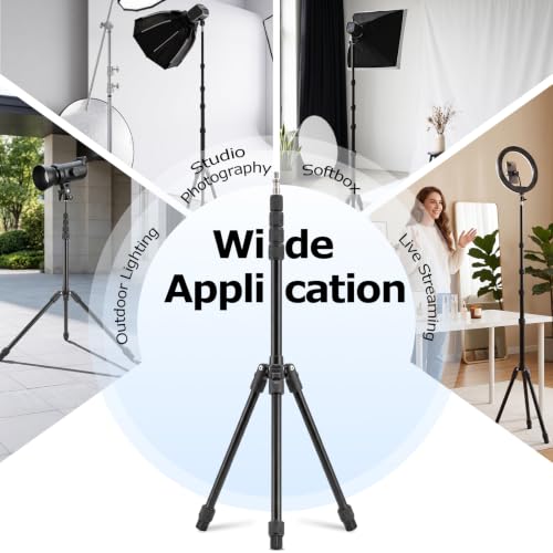 Image of EMART 86 inch Height-Adjustable Aluminum Alloy Photography Light Stand