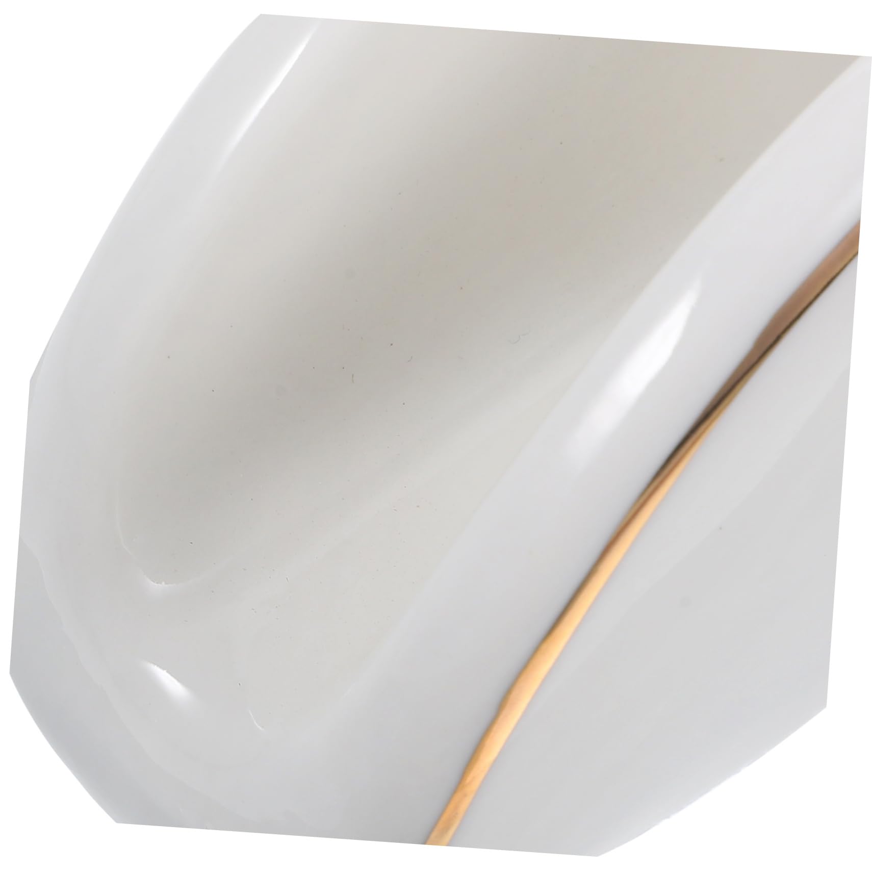 Alipis 5piezas Soporte Cerámico Para Servilletas Bordes Dorados Dispensador De Servilletas Para Decoración De Mesa Para Cocina y Comedor