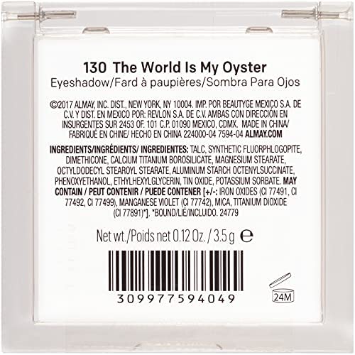 Miniatura 5 de Almay Shadow Squad, paleta de sombras de ojos, juego de 2 (130 The World Is My Oyster)