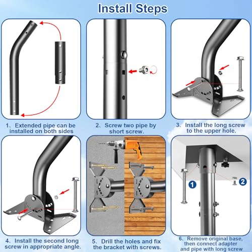 Kit Starlink V3 pour fixation murale facile et stable - 7