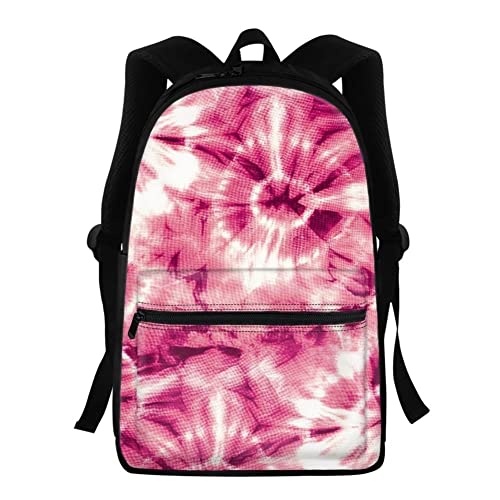 Sac à dos pour enfants Tie Dye Rose chaqlin de taille unique pour la rentrée scolaire