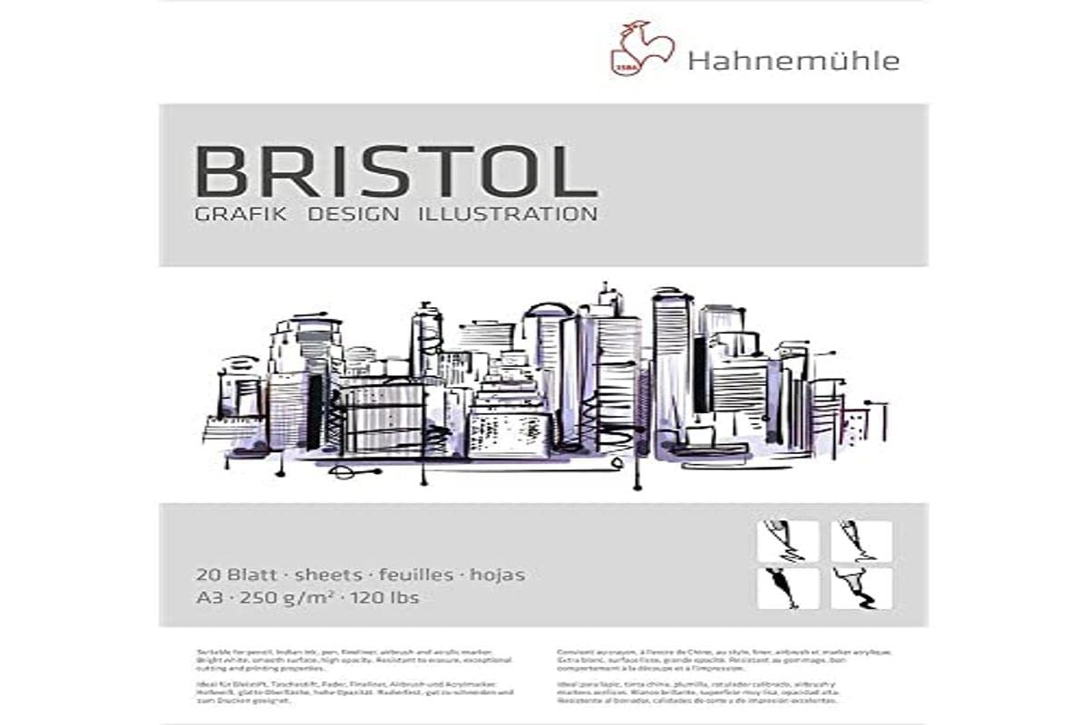 Hahnemühle Bristol A3 Pad 20 Sheets