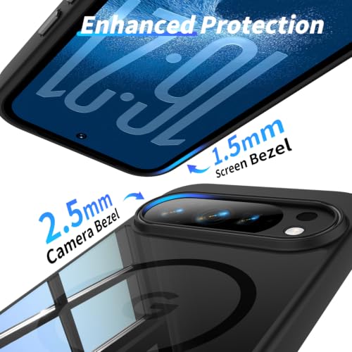 Image of Magnetic Case with Clear Back for Google Pixel 10 /10 Pro, Fit for MagSafe