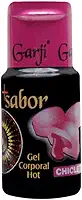 Kit 5 Unidades Gel Comestível Lubrificante Sabor Hot 15Ml Uso Adulto (Chiclete)