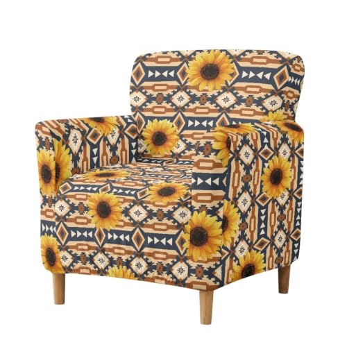 Funda para sillón elástica azteca protector de muebles salón 2