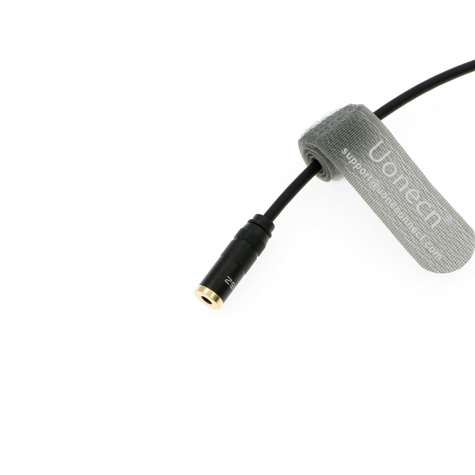 Uonecn Cavo di prolunga TRRS da 3,5 mm dritto maschio a femmina dritto cavo audio stereo per Sony FX6 27,5 "| 70 cm