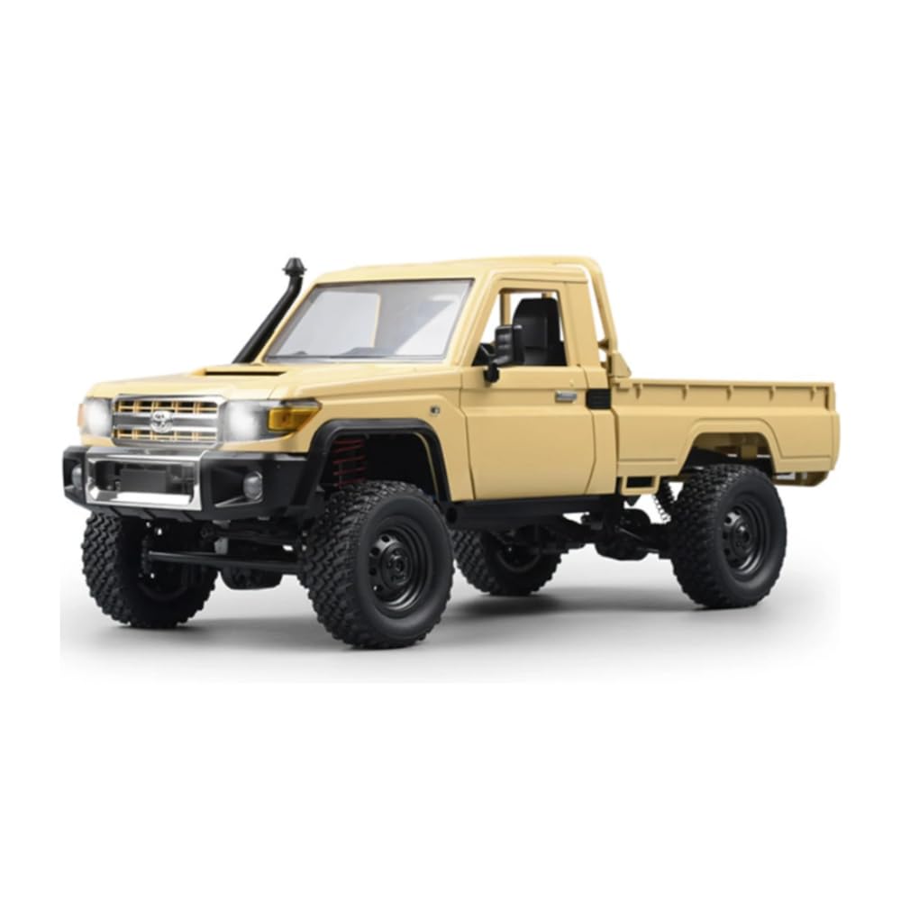 Toyota Land Cruiser | zdalnie sterowany samochód RC 1:12 | 4WD Crawler Pickup | sterowanie 2,4 GHz 100 m | światło LED | Li-Ion 7,4 V 500 mAh 30 min | kompletny zestaw RTR | bateria