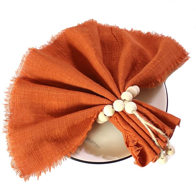 Serviette maison de table en gaze de coton 40x40 cm lot de 25 pièces