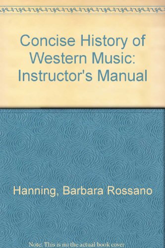 Concise History of Western Music
