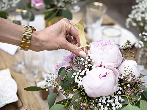 Partydeco Picks 10 cijfers goud voor tafeldecoraties bruiloft topper taart - Image 4