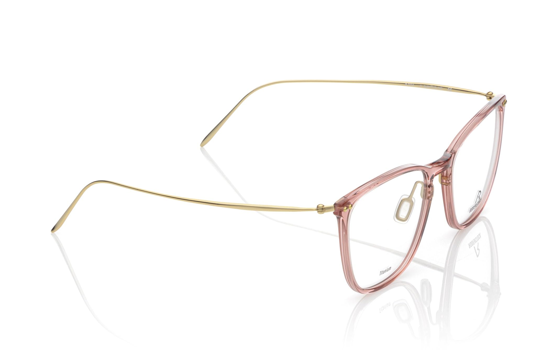Rodenstock Brille mit Sehstärke für Damen optional mit Sonnenbrillentönung oder Blaulichtfilter, Quadratisch, gefertigt aus Acetat (inklusive Brillenetui)