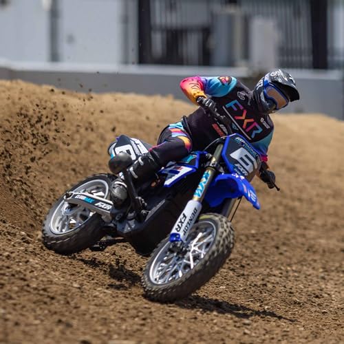 Image of Losi RC Motorcycle Promoto-MX 1 /4 Motorcycle Ready-to-Run Battery and Charger Not Included ClubMX LOS06000T2 Blue