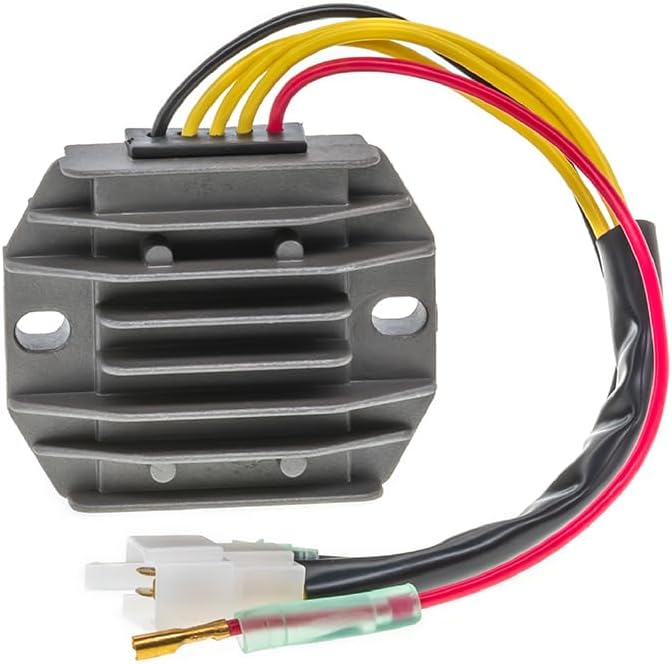 4KB-81960-02-00 Voltage Regulator Rectifier Fits for Yamaha Warrior Wolverine 350 Big Bear 350 400 1996 1997 1998 1999 2000 2001 4KB-81960-01-00 4KB-81960-00-00