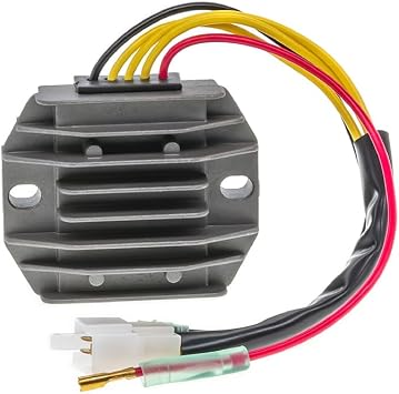 4KB-81960-02-00 Voltage Regulator Rectifier Fits for Yamaha Warrior Wolverine 350 Big Bear 350 400 1996 1997 1998 1999 2000 2001 4KB-81960-01-00 4KB-81960-00-00