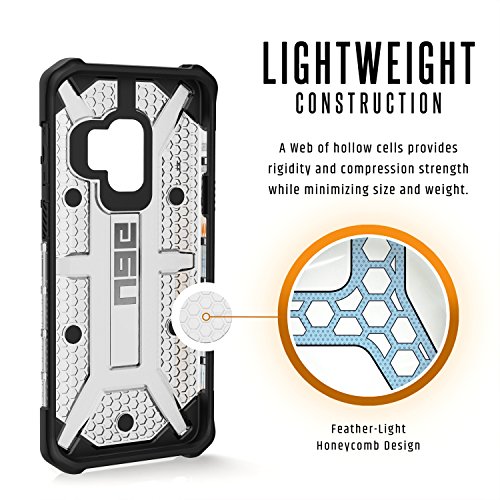 Urban Armor Gear Uag Designed For Samsung Galaxy S9 [5.8-Inch Screen] Plasma Feather-Light Rugged [Ice] Military Drop Tested Phone Case #TOP5