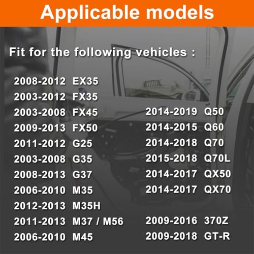 Image of Fuel Lid Lock Actuator Compatible with 2003-2008 G35 / FX45, 2006-2010 M35 M45 Gas Door