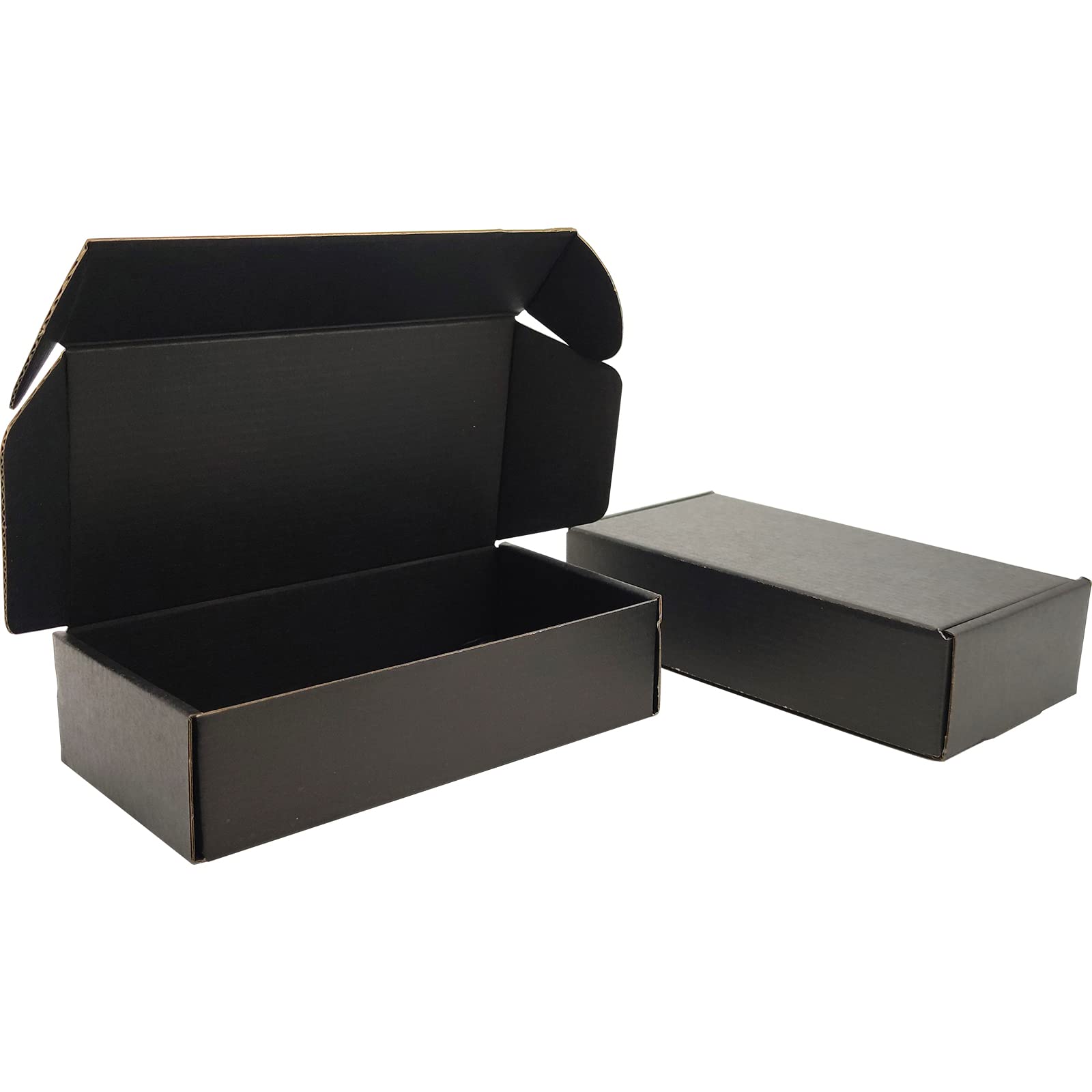 Amazon.com: SENIAOAI Small 8x4x2 Black Shipping Boxes for