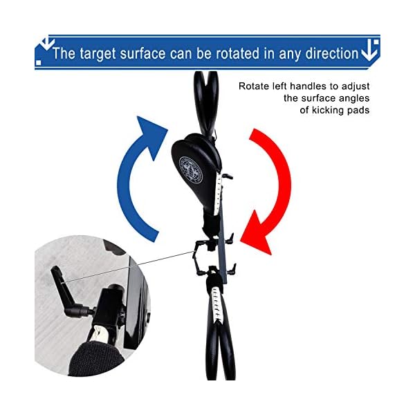 SYNTECSO-Taekwondo-Kick-Pad-Target-3-Pack-Kicking-Pads-with-Wall-Mounted-Bracket-Hands-Free-Striking-Pads-for-Tae-Kwon-Do-Karate-Kickboxing-and-Martial-Arts-Training Taekwondo Kick Pad Target, SYNTECSO 3 Pack Kicking Pads with Wall Mounted Bracket Hands-Free Striking Pads for Tae Kwon Do Karate Kickboxing and Martial Arts Training