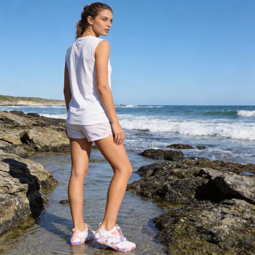 Image of Hike Barefoot Shoes for Women Men Breathable & Non-Slip Athletic Footwear Wide Toe Water Shoes,Designed for Walking,Running&Swimming
