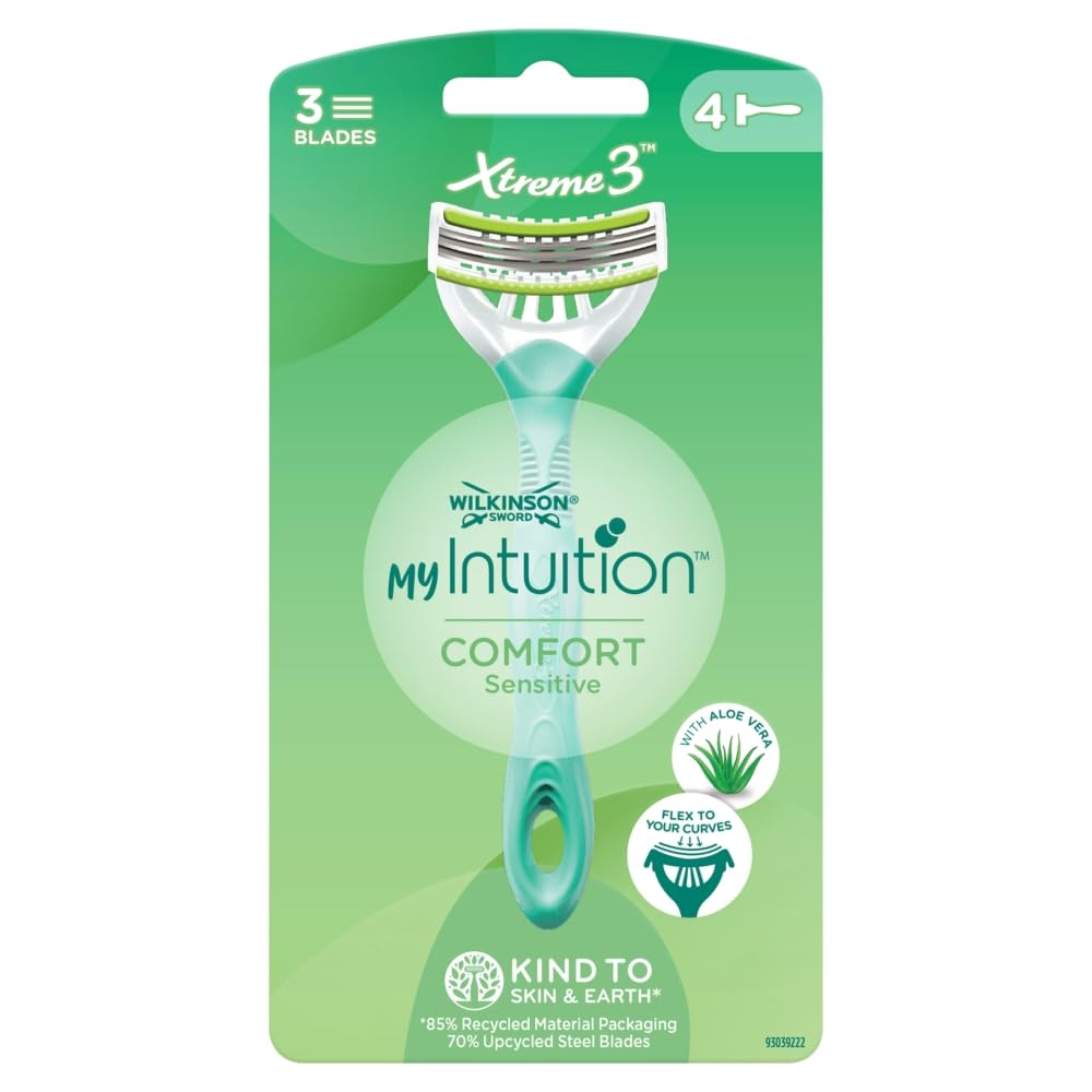 Wilkinson Sword Intuition Comfort Sensitive Xtreme 3 4pk