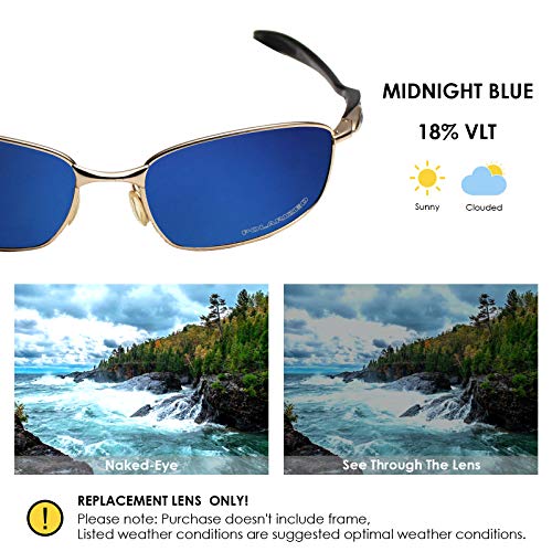 Image of BLAZERBUCK Anti-salt Polarized Replacement Lenses for Oakley Blender OO4059 Sunglass